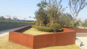 东光耐候钢挡土墙